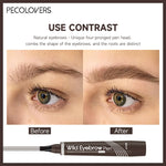 4 Points Eyebrow Pen Long Lasting Liquid Eyebrow Tattoo Pen Cosmetic Waterproof Microblading Eyebrow Pencil