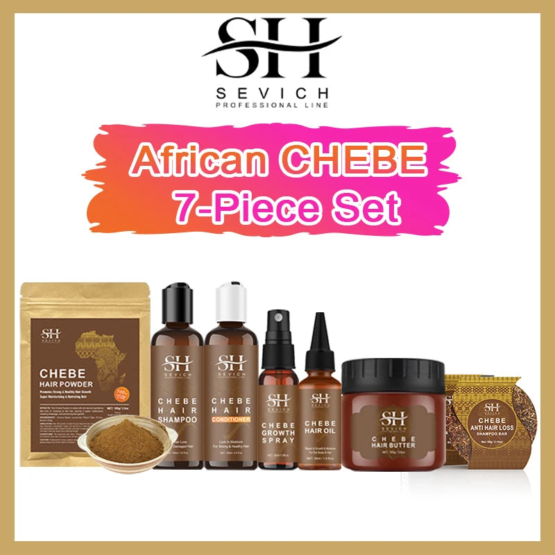 100% Chebe Set Fast Hair Growth Set Chebe Oil Traction Alopecia Anti Break Loss Chebe Powder Africa Chad Hair Loss Treatmen