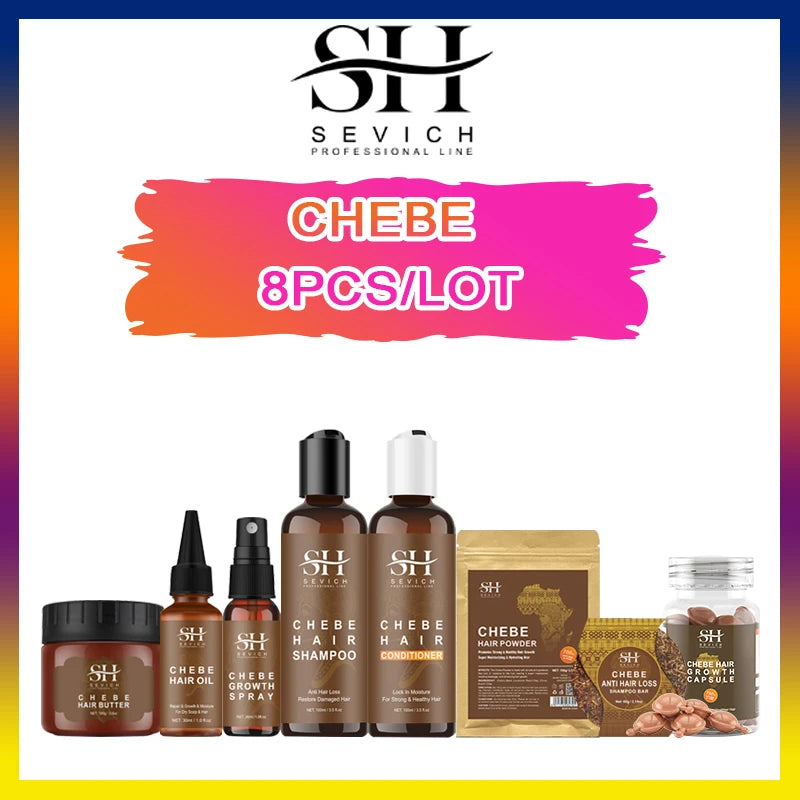 100% Chebe Set Fast Hair Growth Set Chebe Oil Traction Alopecia Anti Break Loss Chebe Powder Africa Chad Hair Loss Treatmen