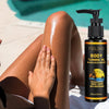 MELAO Tanning Oil Tanned Intensifier Get a Faster, Darker Sun Tan From Packed with Ultra Moisturizing Oils to Keep Skin Hydrated