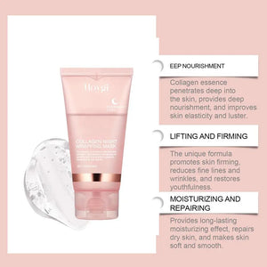 Collagen Tear-Off Mask Light Collagen Mask Hydrates Moisturizes Anti-wrinkle brightens Skin Peel Mask Skin Care Beauty Health