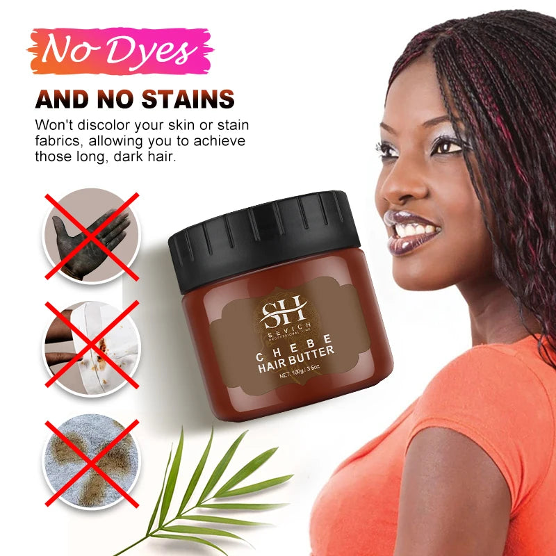 100% Chebe Set Fast Hair Growth Set Chebe Oil Traction Alopecia Anti Break Loss Chebe Powder Africa Chad Hair Loss Treatmen