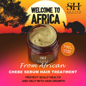 100% Chebe Set Fast Hair Growth Set Chebe Oil Traction Alopecia Anti Break Loss Chebe Powder Africa Chad Hair Loss Treatmen